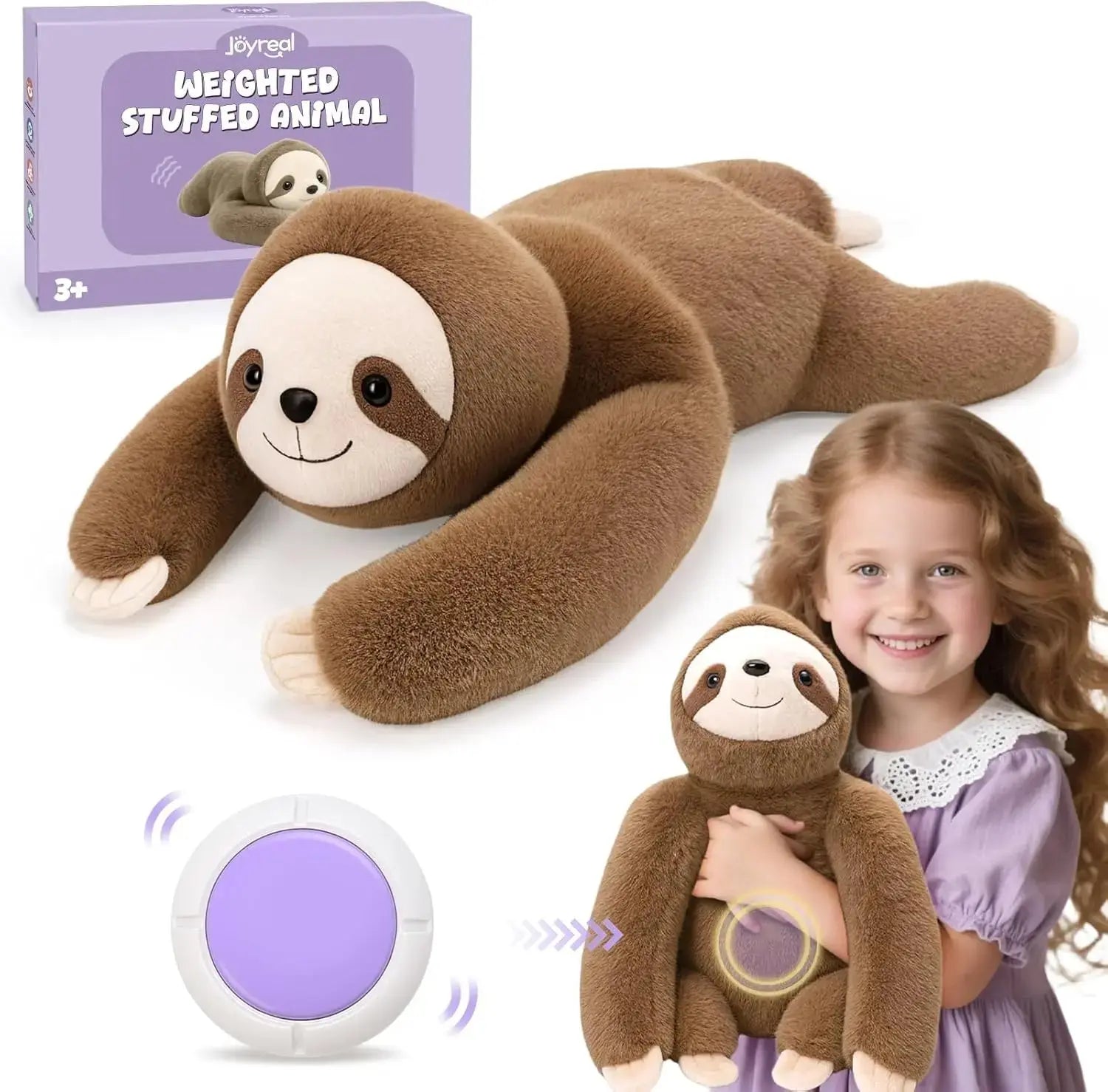 Sloth Doll Weighted Sensory Toys for reducing anxiety & improving focus