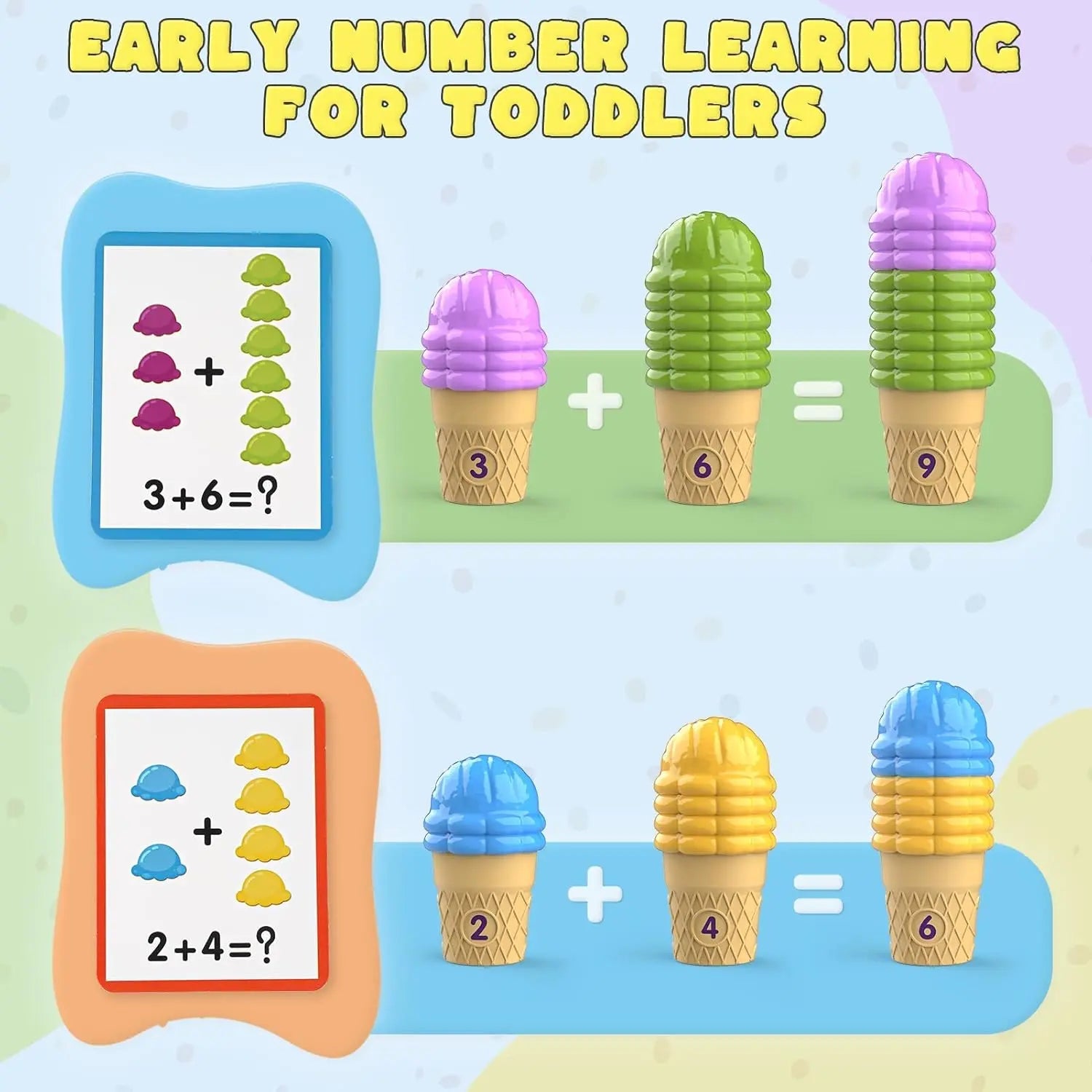 Montessori Math Learning Set for Toddlers