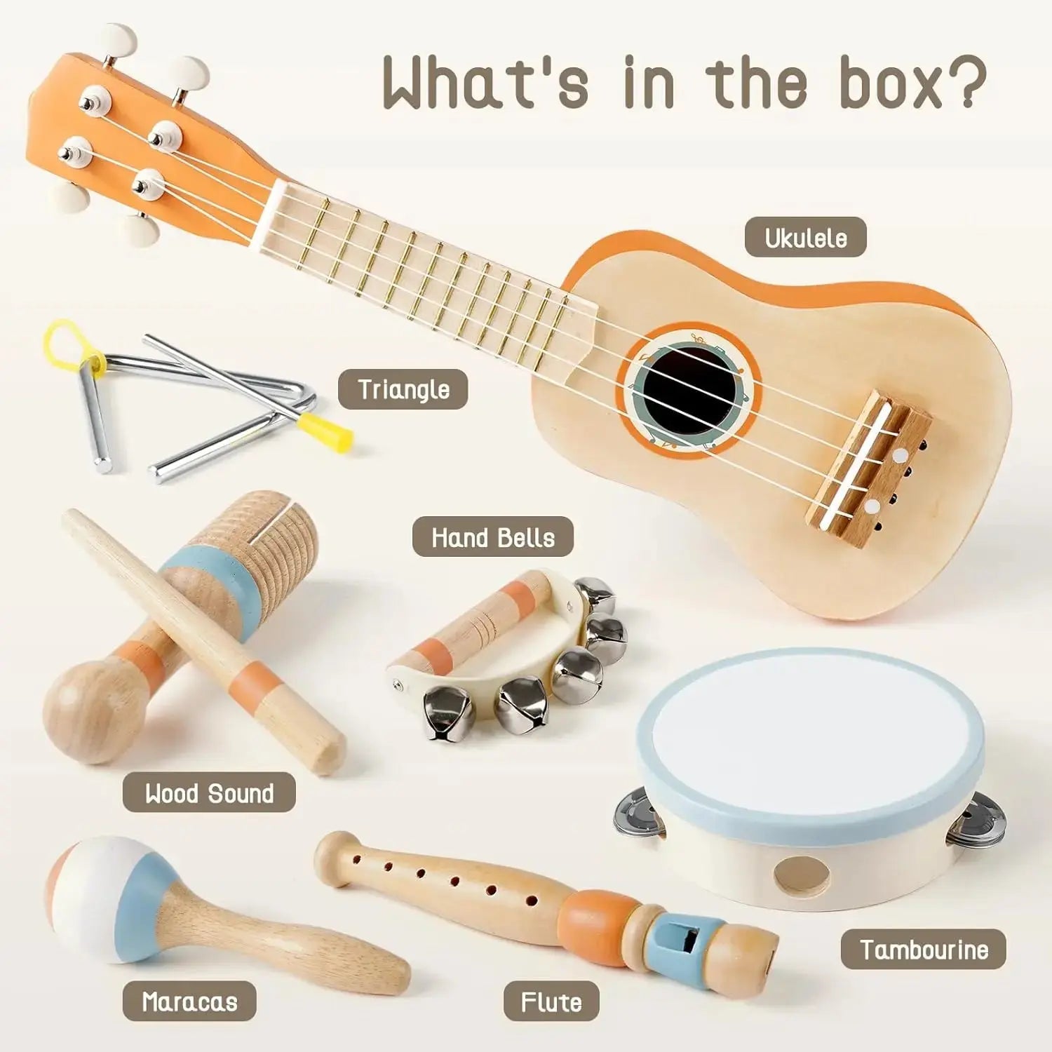 7 in 1 Musical Instruments for Toddlers