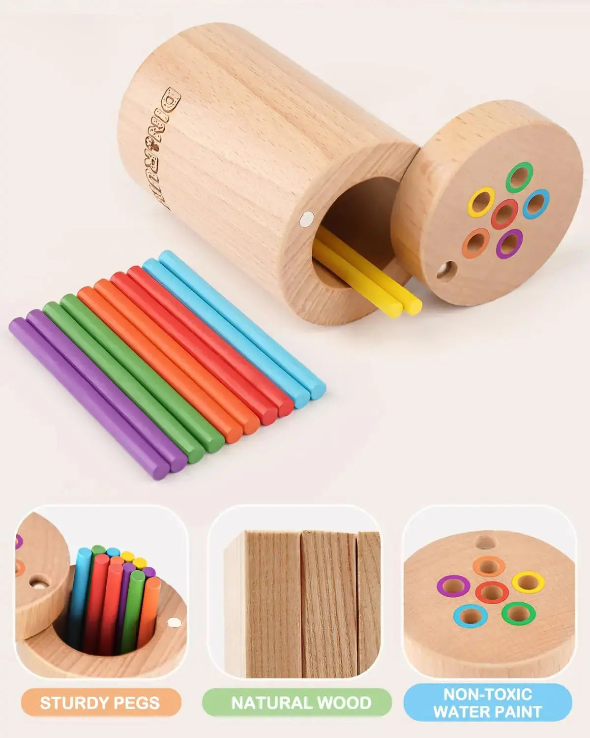 Wooden Color Matching Toy