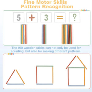 Wooden Abacus for Kids Math