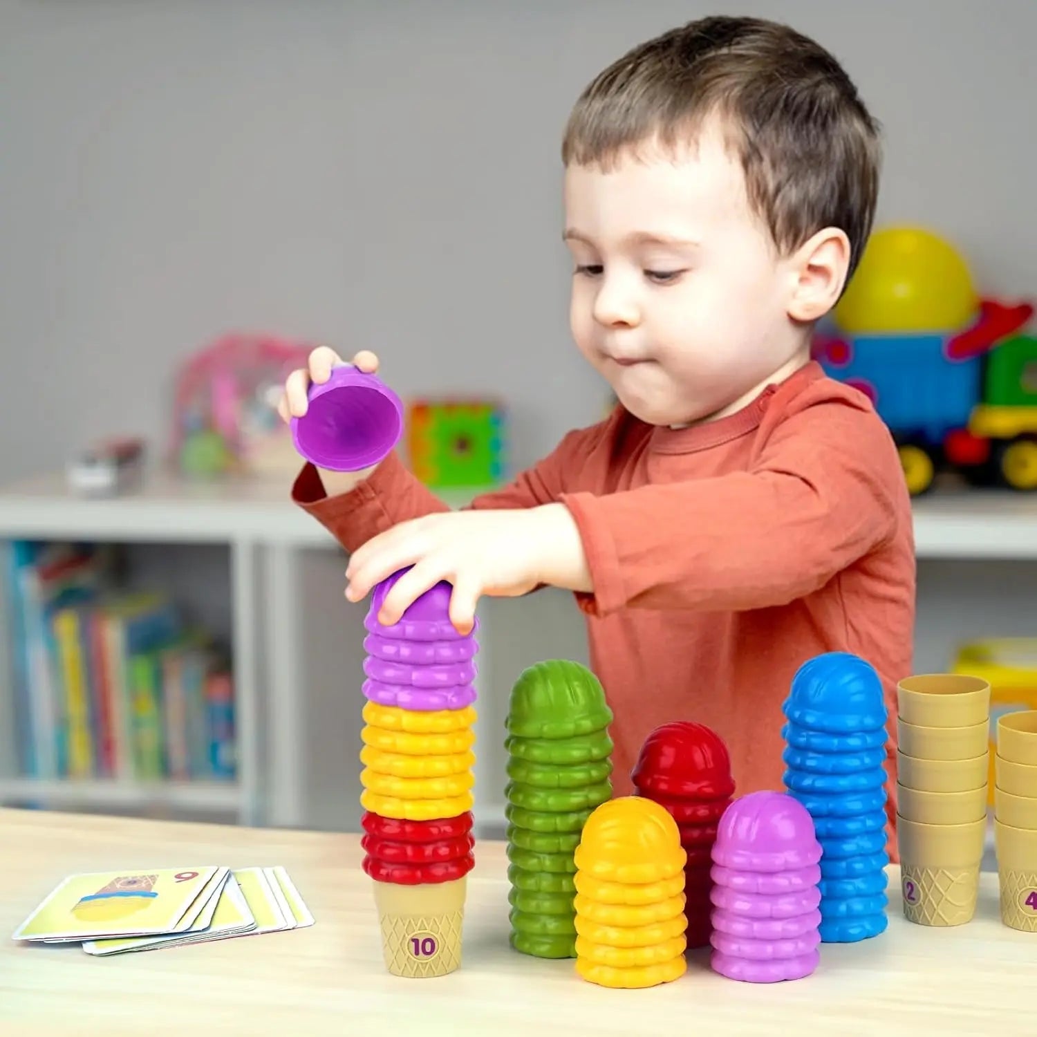 Montessori Math Learning Set for Toddlers