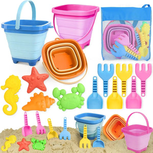 Sand Castle Beach Toys for Kids 3–10
