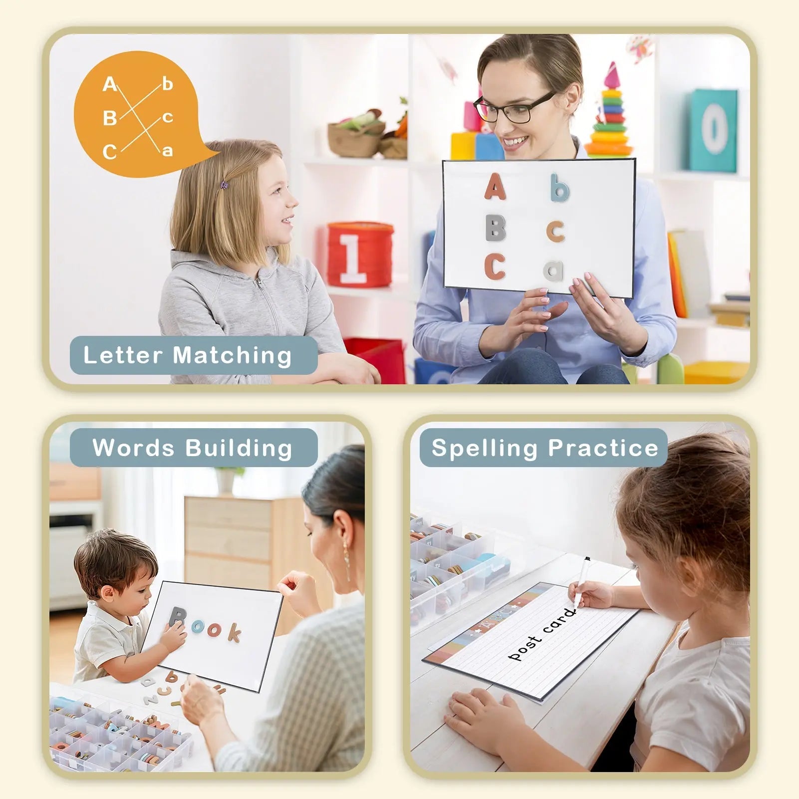 ABC Magnetic Letters for Toddlers and Preschool