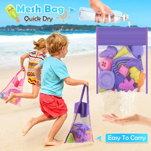 Sand Play Travel Kit for Kids Ages 3–10