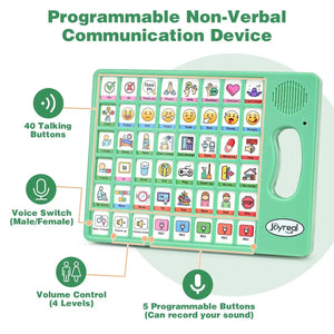 Sentence-Building AAC Device 3.0 Plus, Language Learning Communication Board