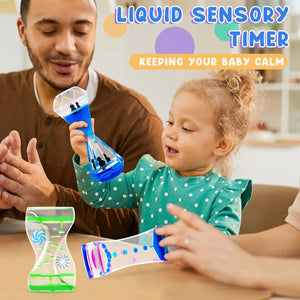 Set of 3 Liquid Motion Timers for Sensory Relaxation
