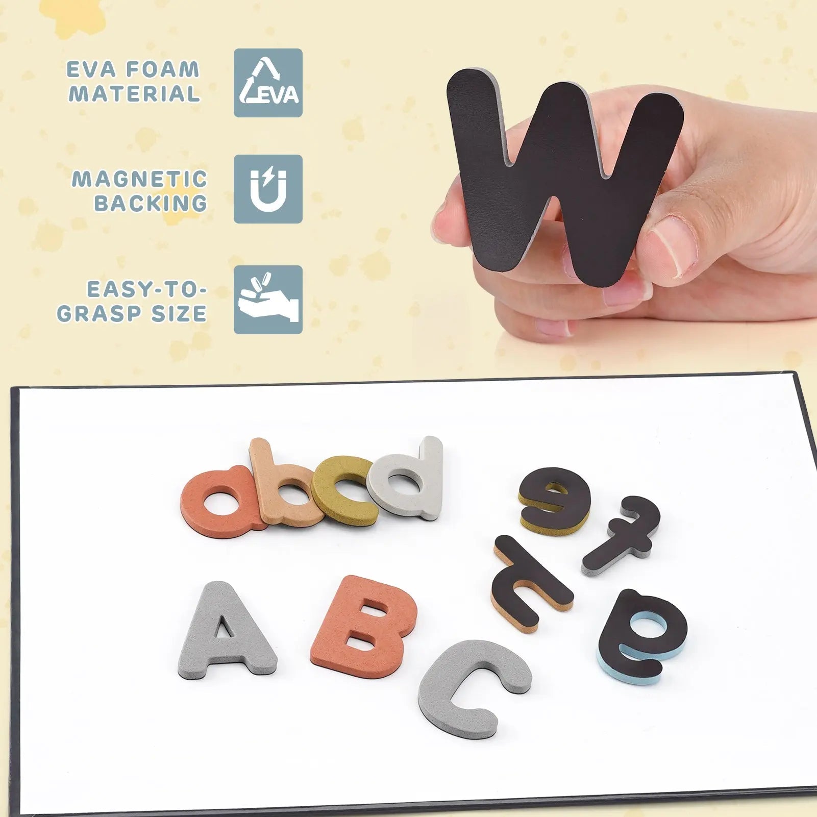 ABC Magnetic Letters for Toddlers and Preschool