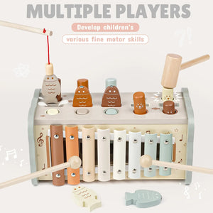 Xylophone and Fishing Game Sensory Set for Kids