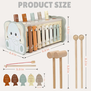 Xylophone and Fishing Game Sensory Set for Kids