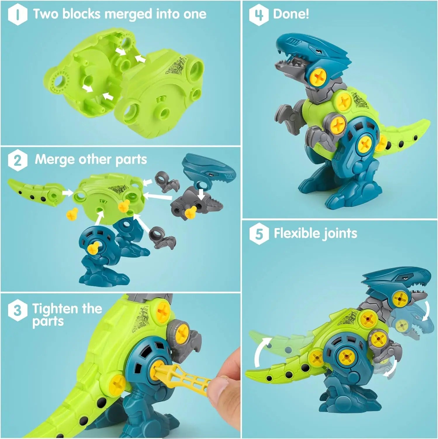 Dreamon Take Apart Dinosaur Toys