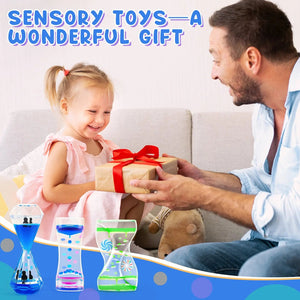 Set of 3 Liquid Motion Timers for Sensory Relaxation
