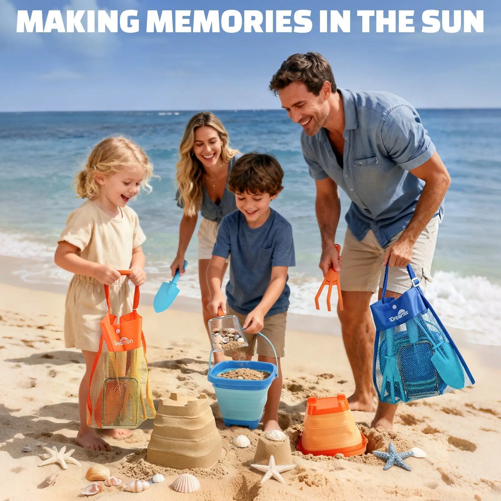 Portable Beachcombing Kit for Sand Sifting & Discovery