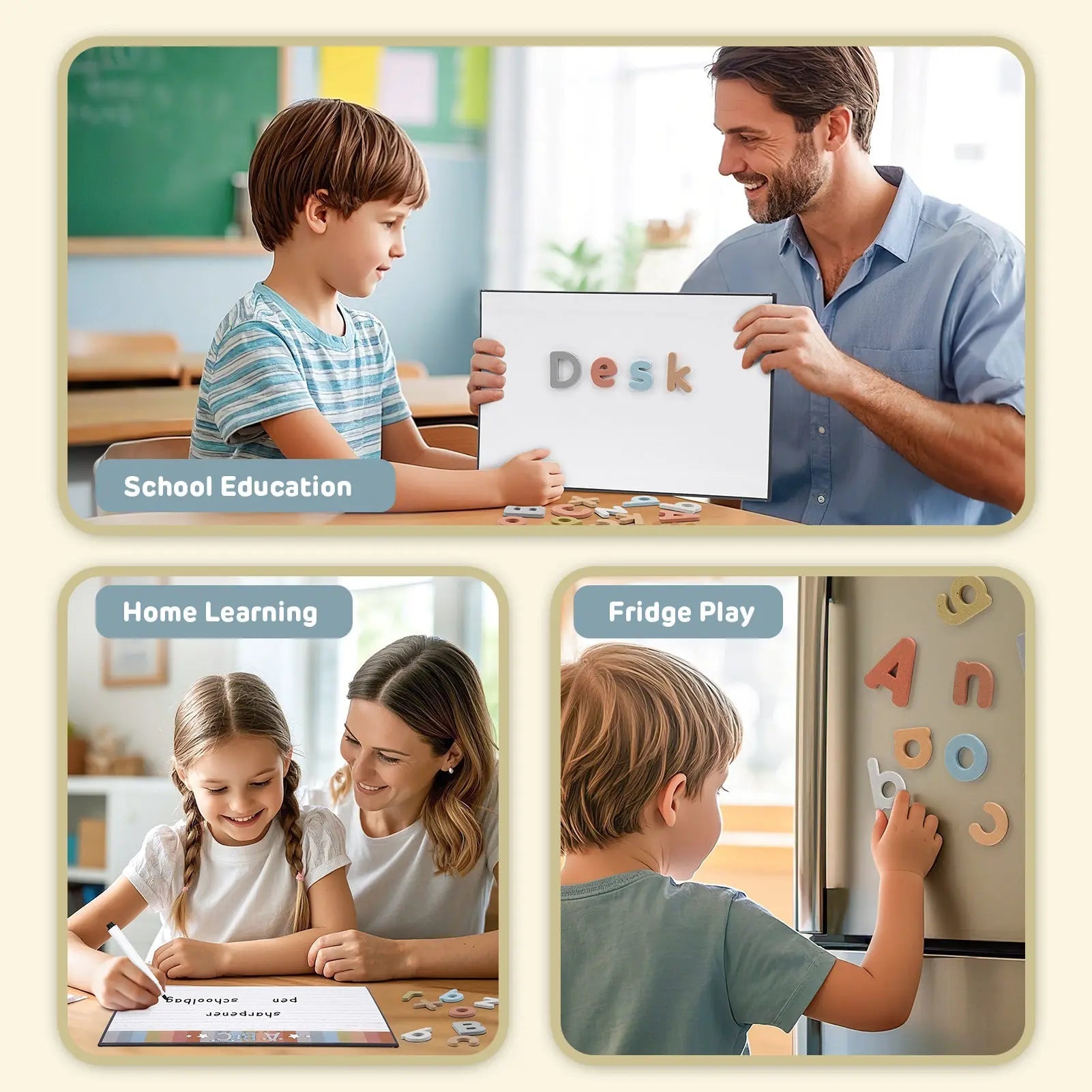 ABC Magnetic Letters for Toddlers and Preschool