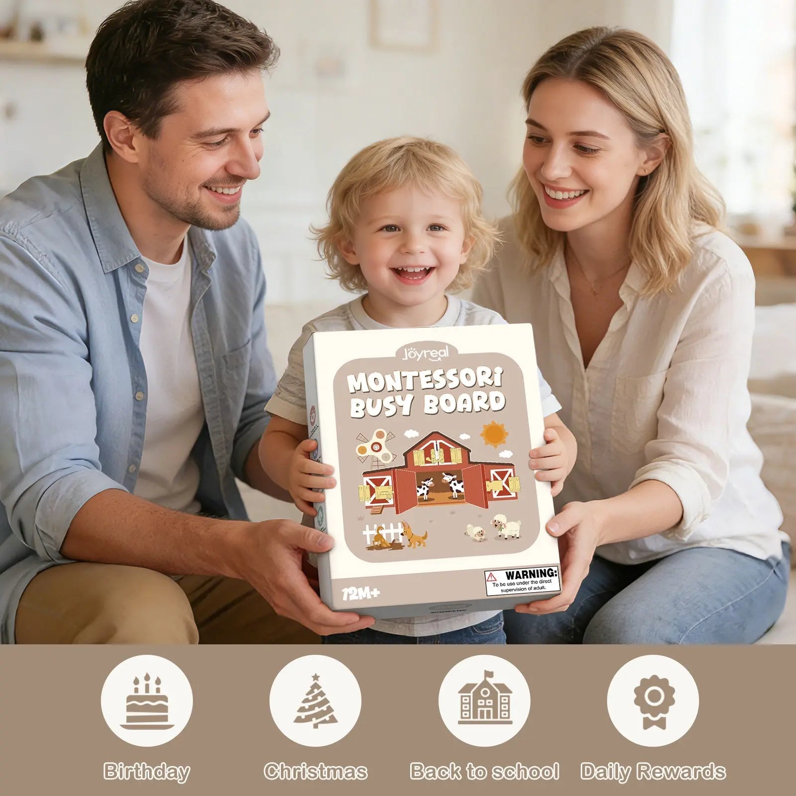 Montessori Busy Board for Toddlers – 10 Activities for Skill Development