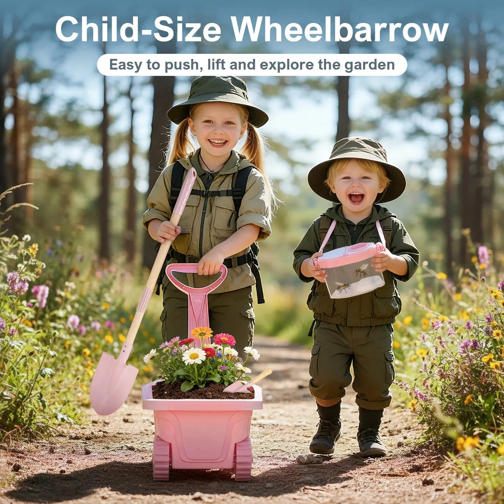 Premium Gardening Toys, Bug Catcher Kit for Outdoors & Planting