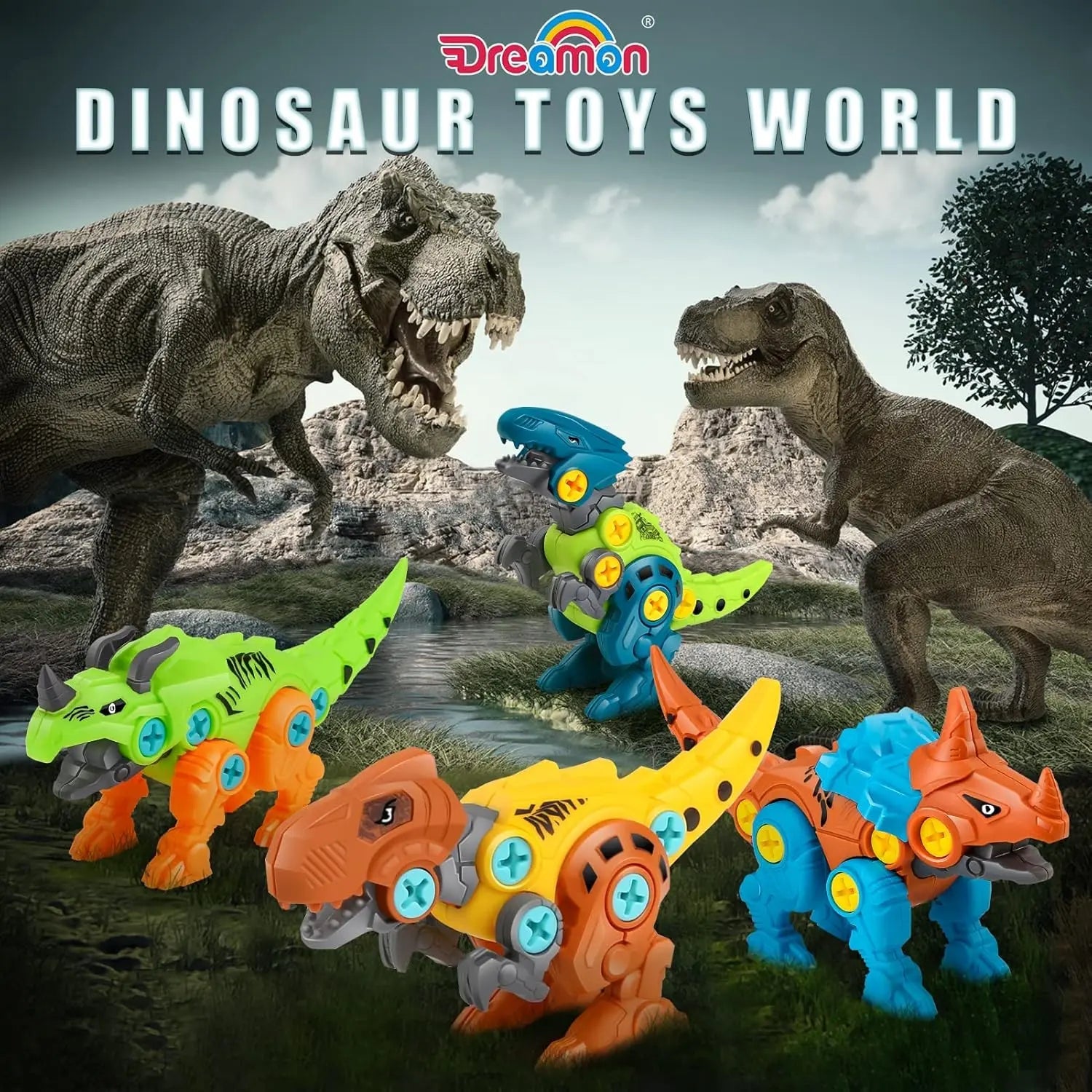 Dreamon Take Apart Dinosaur Toys