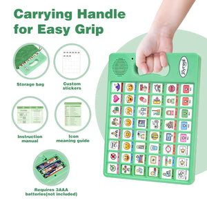Sentence-Building AAC Device 3.0 Plus, Language Learning Communication Board