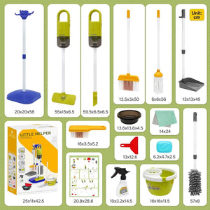 Kids Cleaning Toy Set for Age 3-7