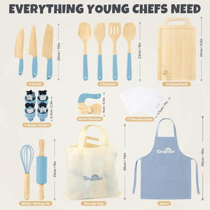 Montessori Cooking Set for 3-12 Year Olds