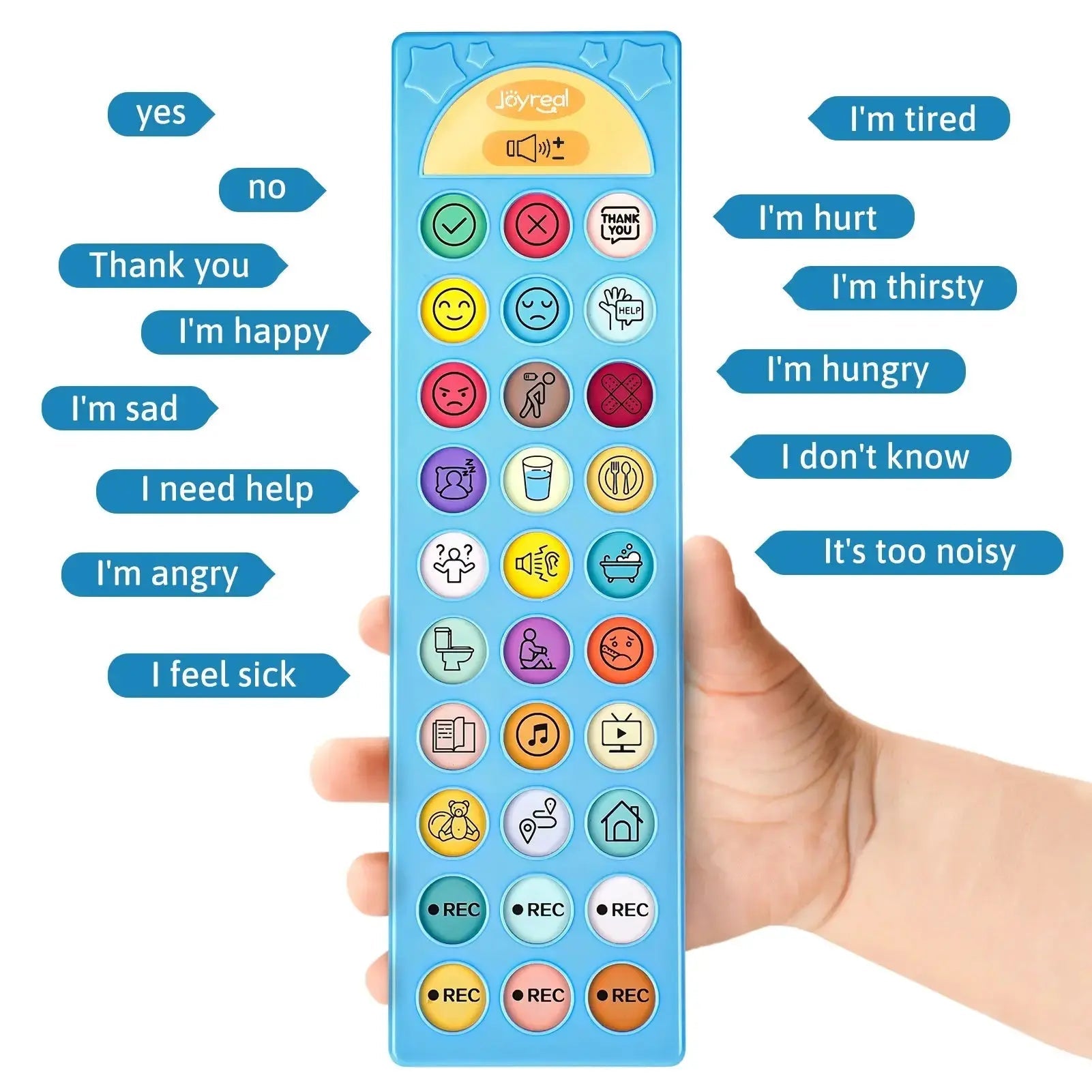 Basic AAC Communication Tool for Autism & Speech Therapy