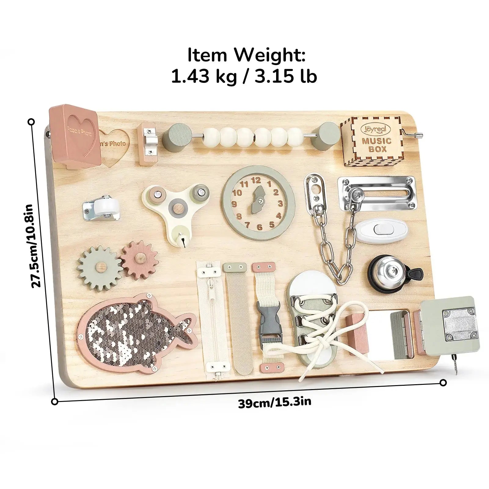 Large Multi-Activity Sensory Board