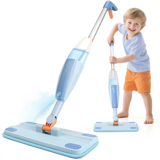 Spray Mop Toy for Kids Cleaning Play