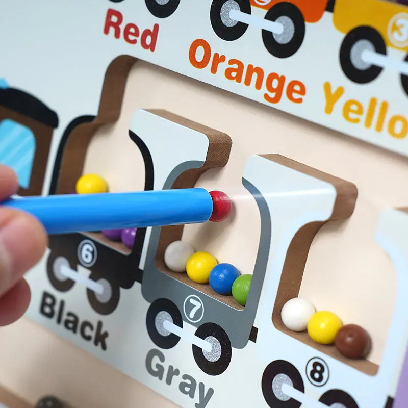 Wall-Mounted Sensory Busy Board for Early Learning