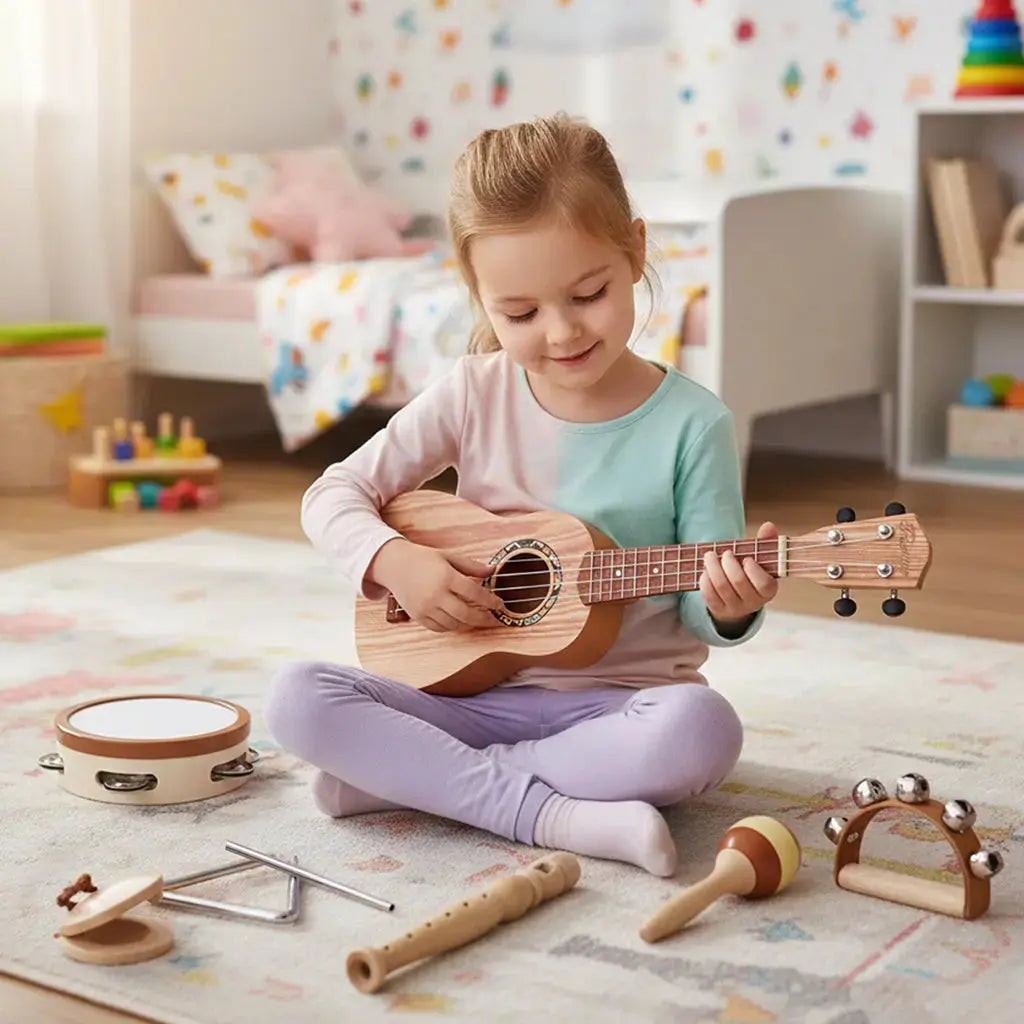 Guita Music Toys Ukulele Set for Toddlers