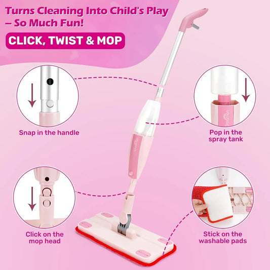 Montessori Spray Mop Toy for Kids