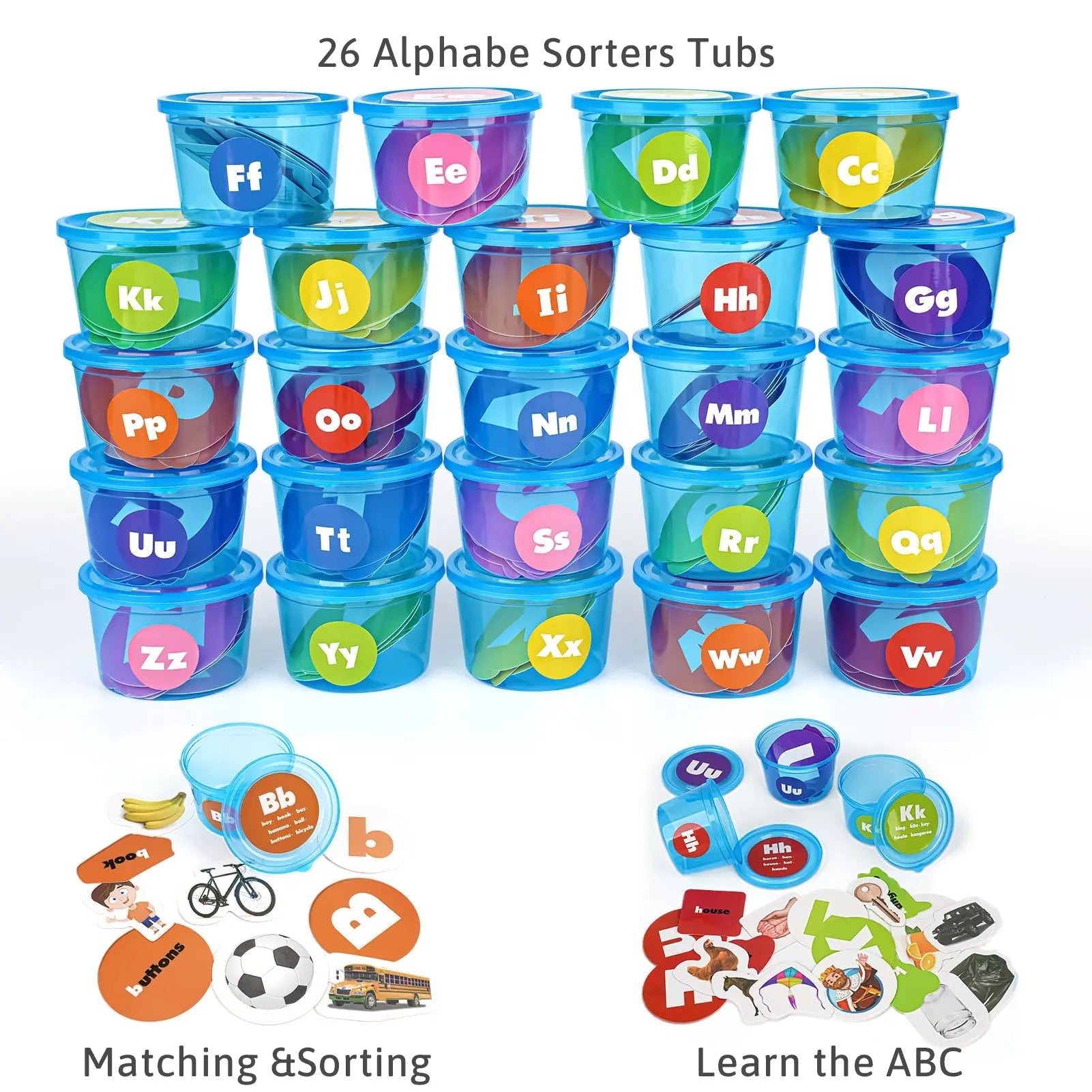Alphabet Learning Flash Cards for Toddlers