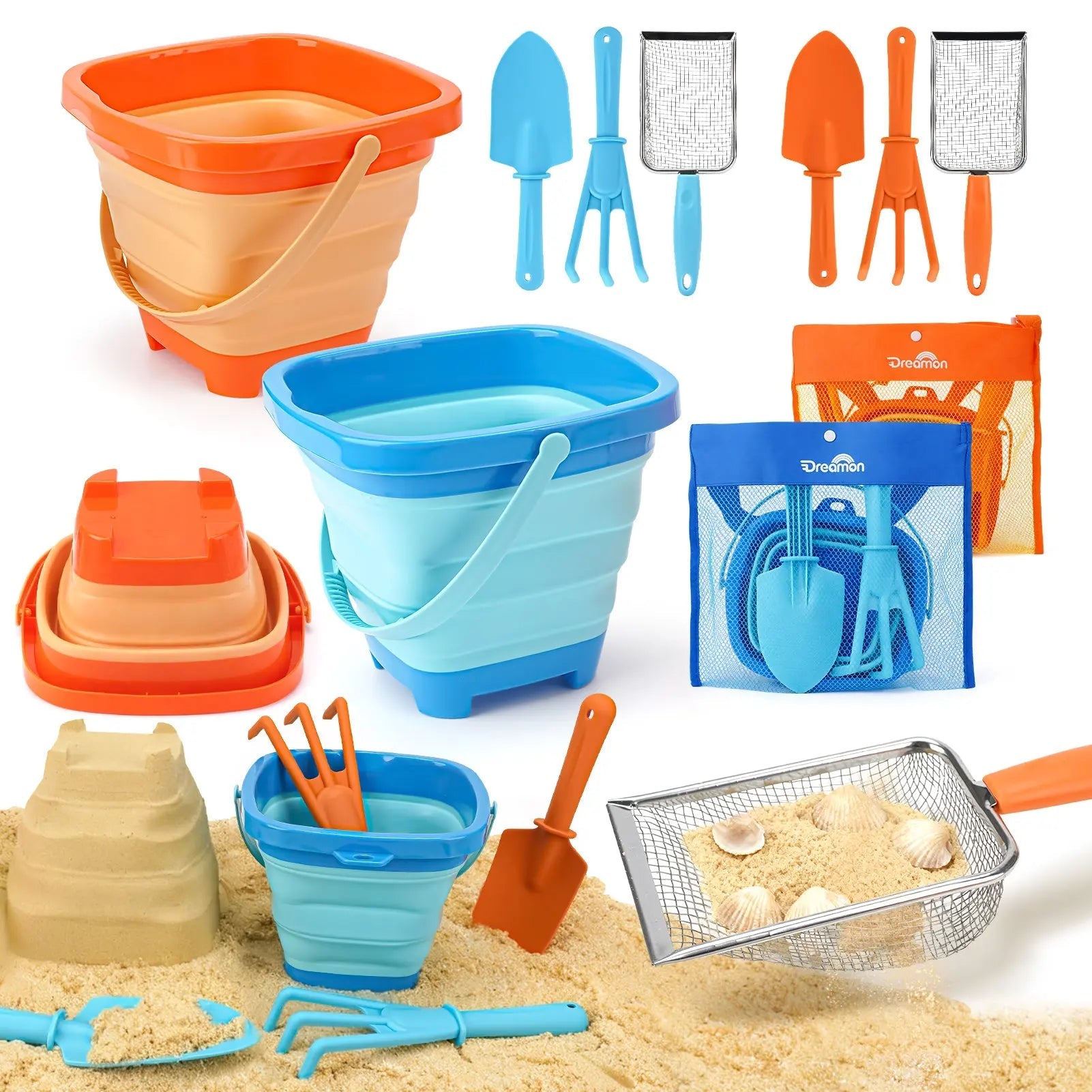 Portable Beachcombing Kit for Sand Sifting & Discovery