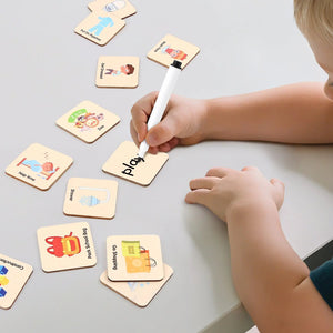 Montessori Visual Schedule for Kids 3-6 Years