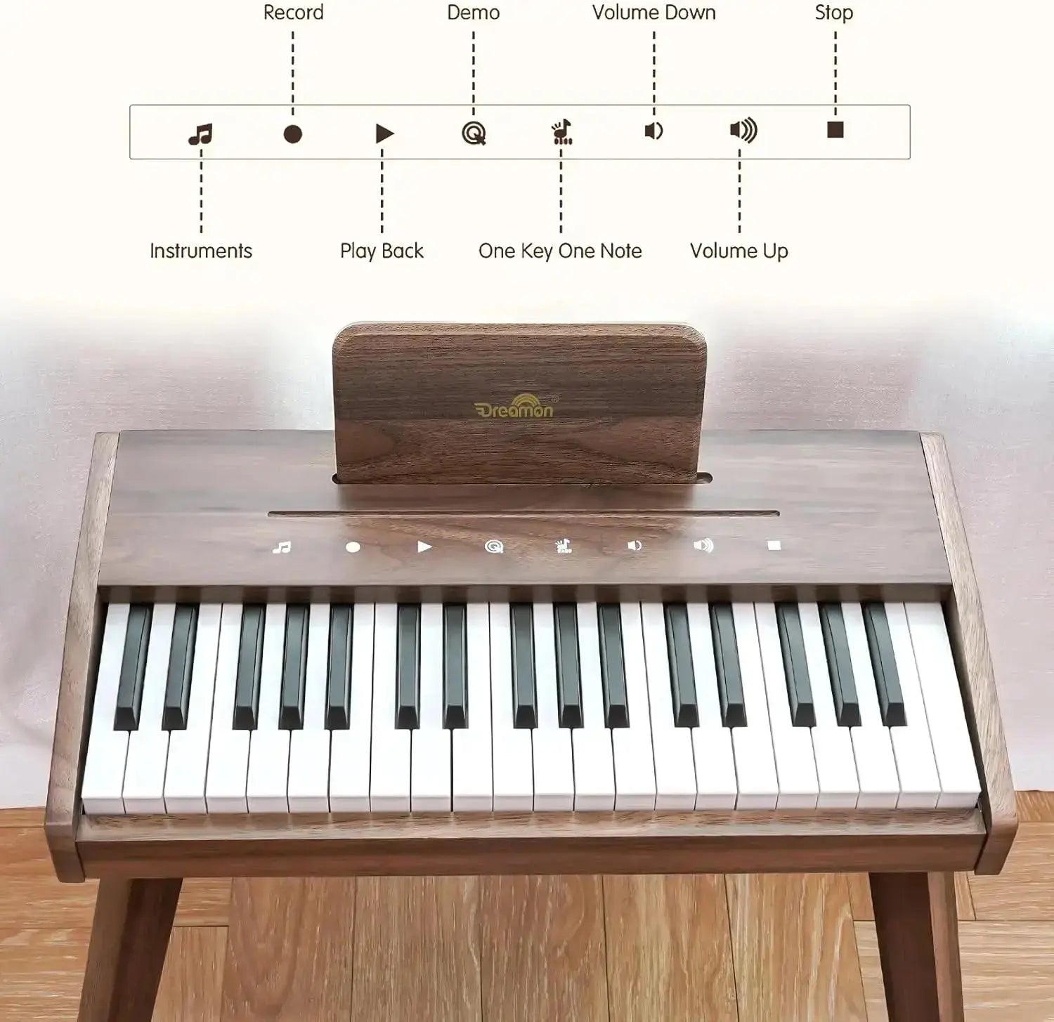 Digital Piano Keyboard Music for Kids 3+
