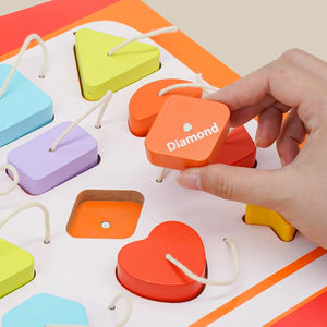 Wall-Mounted Sensory Busy Board for Early Learning