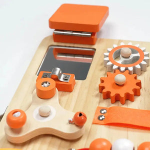Montessori Sensory Busy Board for Toddlers