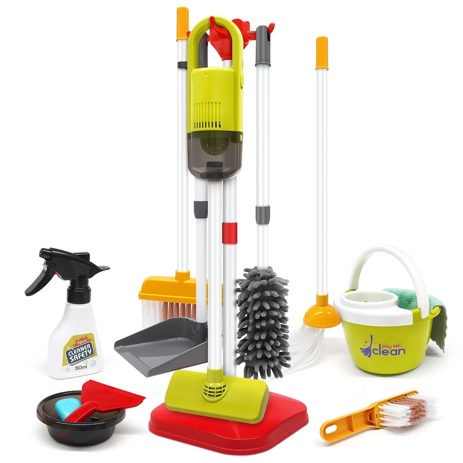 Kids Cleaning Toy Set for Age 3-7