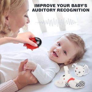 Black & White Sensory Toys for Newborns 0-6M