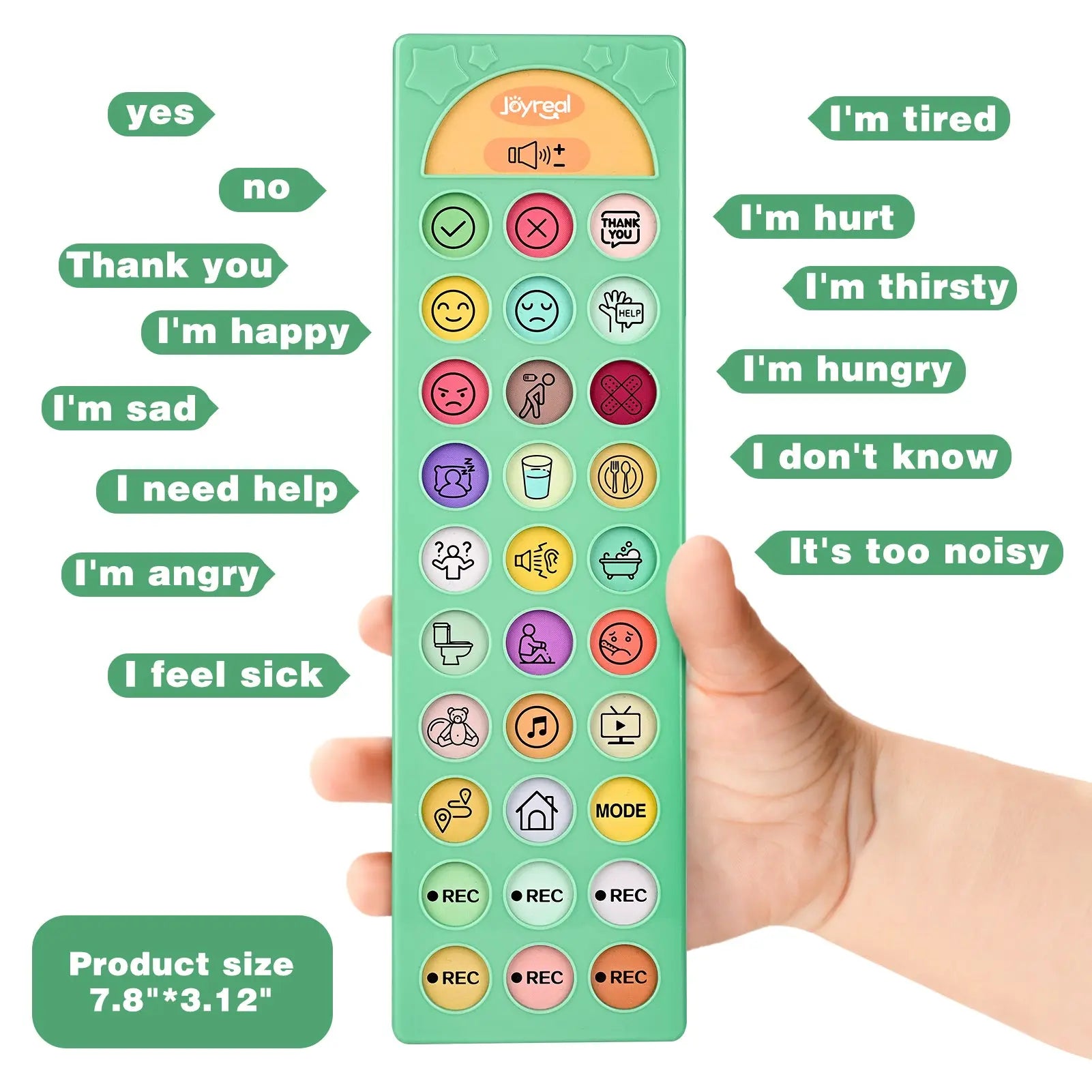 Spanish & English Language | 4 Mode Switching AAC Devices for all ages