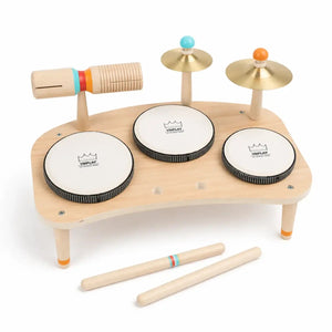 Little Beat Makers – Wooden Music Table & Drum Set